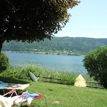 Anna Seeblick Appartement, Haus Haensel&gretel Am Ossiachersee Mit Direktem Seezugang, Hallenbad Bodensdorf