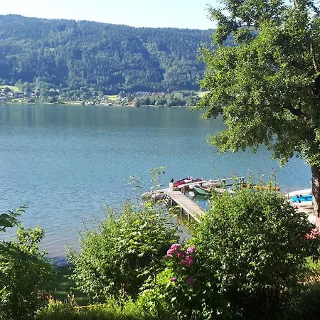 Daire Anna Seeblick Appartement, Haus Haensel&gretel Am Ossiachersee, Hallenbad, Skiarena Gerlitzen *